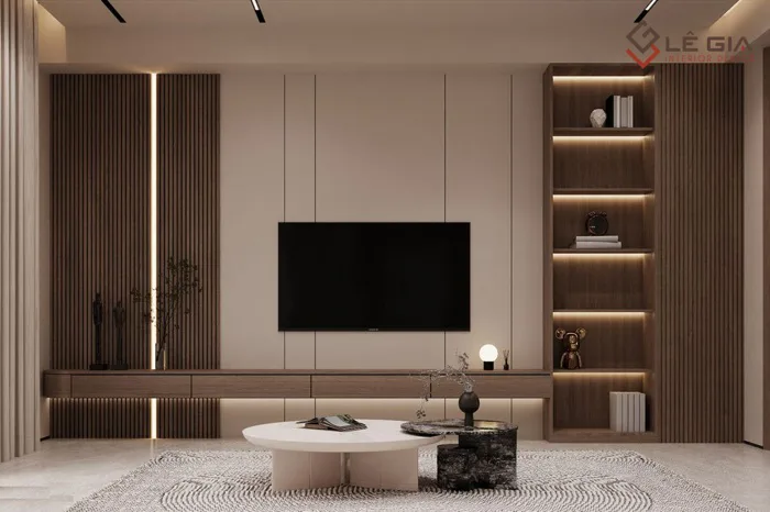 Kệ Tivi Treo Tường Đẹp Hiện Đại Gỗ Công Nghiệp Cho Phòng Khách: Đánh Thức  Không Gian Giải Trí Tinh Tế