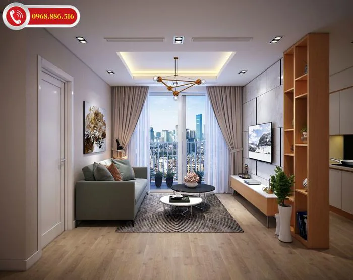 95 Mẫu thiết kế phòng khách chung cư đẹp hiện đại nhất 2026