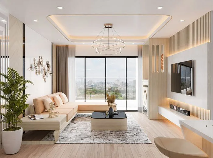 Những lưu ý thiết kế phòng khách chung cư hiện đại
