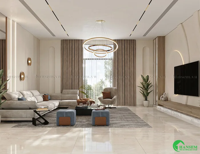 130 Mẫu Thiết Kế Nội Thất Phòng Khách Chung Cư Đẹp
