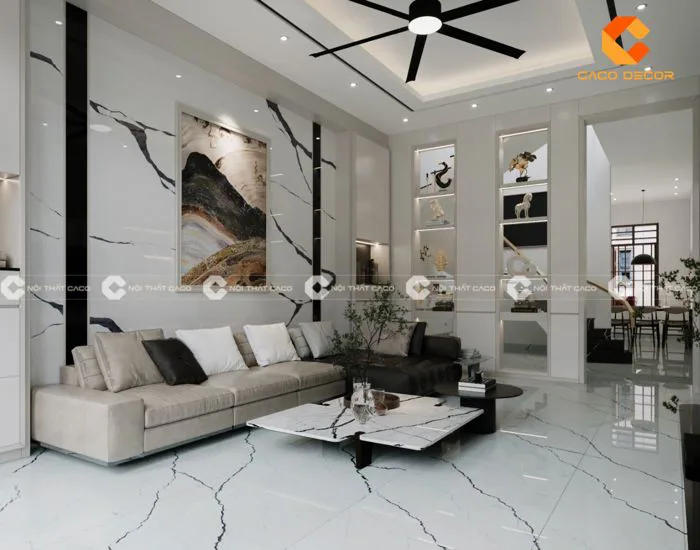 Ý tưởng thiết kế phòng khách đẹp đơn giản có điểm nhấn Ý tưởng thiết kế phòng khách đẹp đơn giản có điểm nhấn