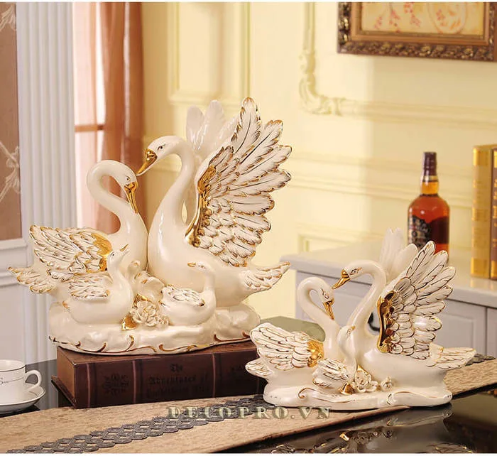 Đồ decor trang trí phòng khách, nhà cửa đẹp, sang trọng