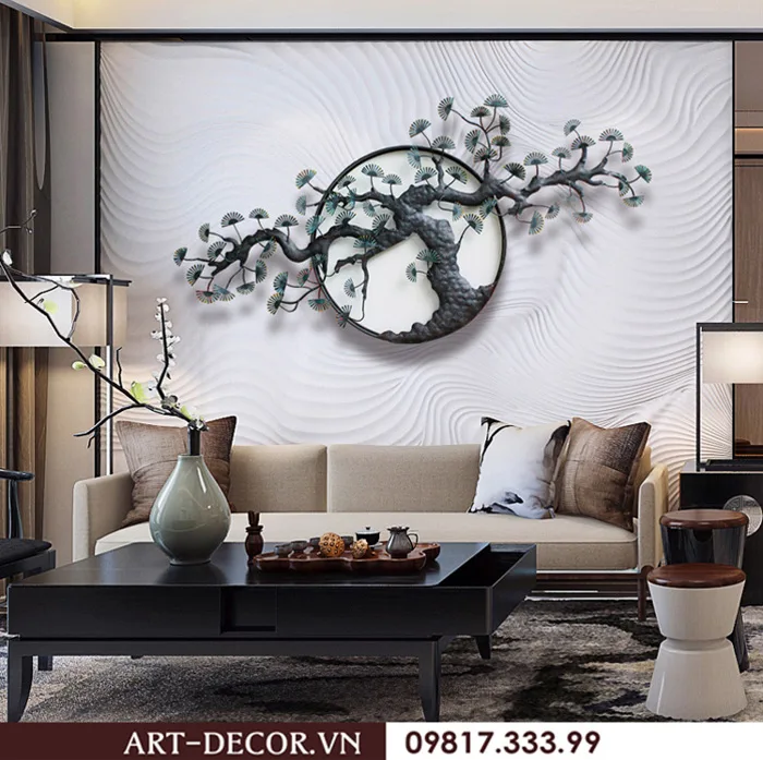 Tranh trang trí phòng khách hiện đại cao cấp
