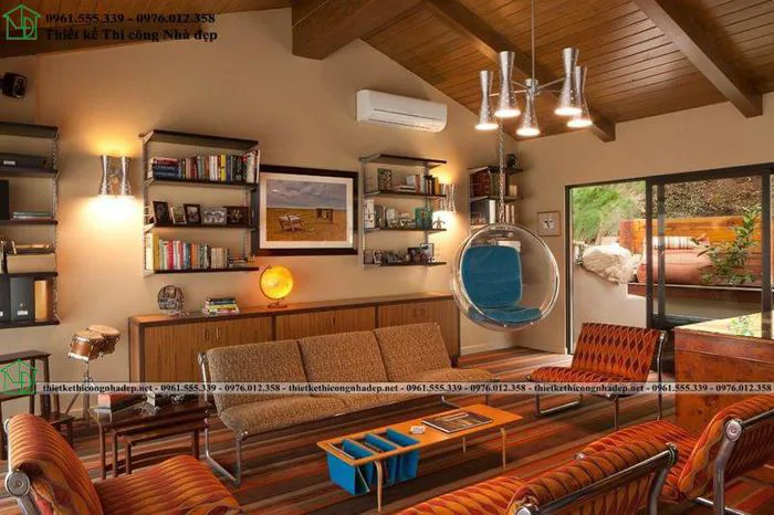 04 tips thiết kế nội thất phòng khách phong cách vintage đẹp