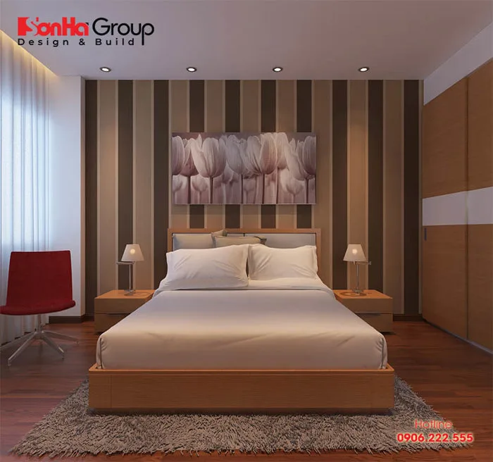10 Ý tưởng thiết kế phòng ngủ hiện đại 12m2 cho nhà chung cư