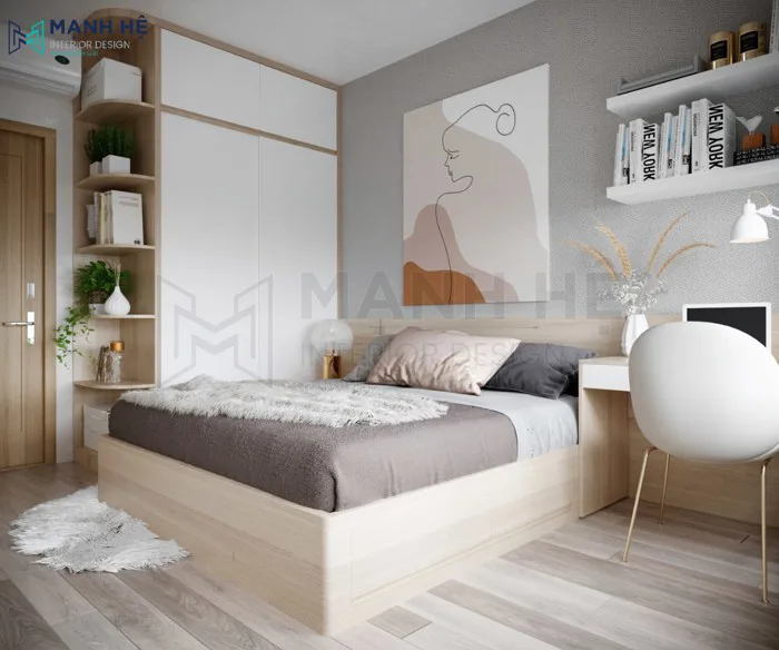 TOP 29 Mẫu thiết kế nội thất phòng ngủ 12m2 (3x4) đẹp mê ly