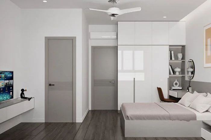 Cách bố trí nội thất phòng ngủ 12m2 đẹp mắt và tiện nghi