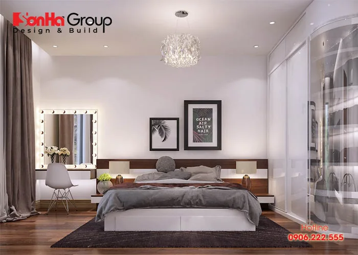 Cách bố trí phòng ngủ 20m2 đẹp phong thủy với nội thất hiện đại Cách bố trí phòng ngủ 20m2 đẹp phong thủy với nội thất hiện đại