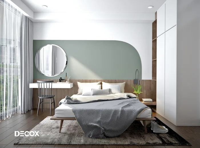 30+] Mẫu thiết kế phòng ngủ 20m2 đẹp, hiện đại và tiện nghi 2026