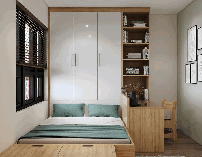 Danh Sách 10+ Mẫu Thiết Kế Phòng Ngủ 9m2 Đơn Giản Tiện Nghi Danh Sách 10+ Mẫu Thiết Kế Phòng Ngủ 9m2 Đơn Giản Tiện Nghi