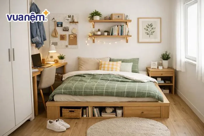 TOP 20+ mẫu decor phòng ngủ 9m2 tiện nghi, tối ưu diện tích TOP 20+ mẫu decor phòng ngủ 9m2 tiện nghi, tối ưu diện tích