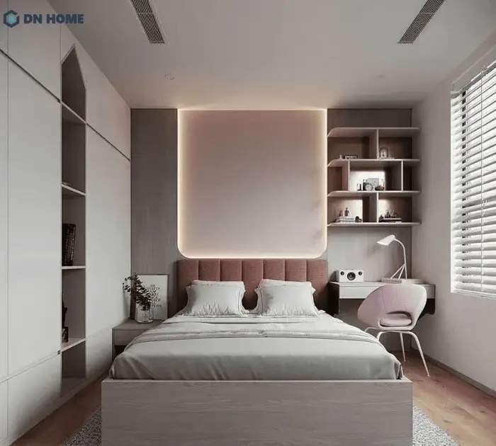 30 Mẫu thiết kế phòng ngủ 9m2 đẹp mắt, đơn giản, tiện nghi 30 Mẫu thiết kế phòng ngủ 9m2 đẹp mắt, đơn giản, tiện nghi