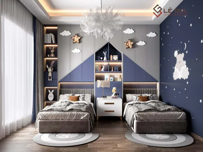 101+ Mẫu nội thất phòng ngủ trẻ em đẹp hiện đại cho bé trai và bé gái vô  cùng mãn nhãn