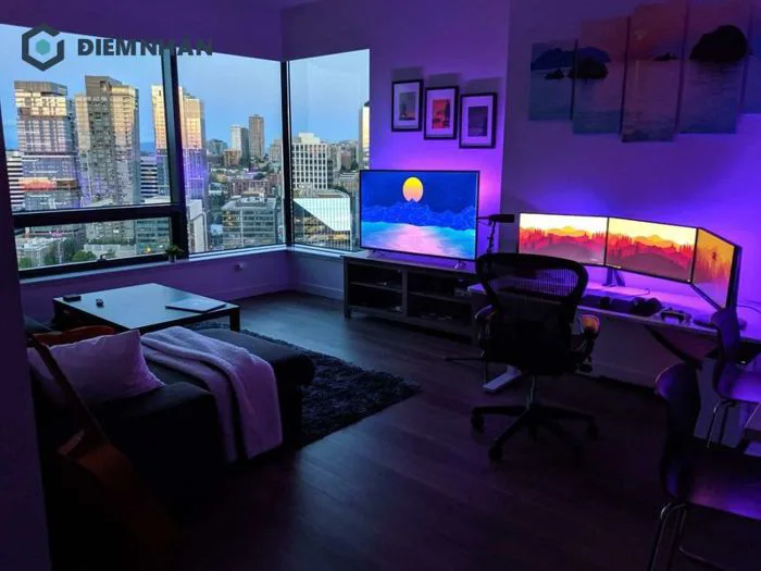 55+ Mẫu thiết kế phòng ngủ gaming đẹp, chất cho gamer