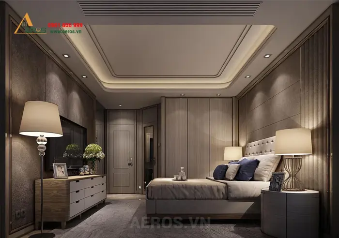 Thiết Kế Phòng Ngủ Đẹp - Nội Thất Cao Cấp Hiện Đại | AEROS Thiết Kế Phòng Ngủ Đẹp - Nội Thất Cao Cấp Hiện Đại | AEROS