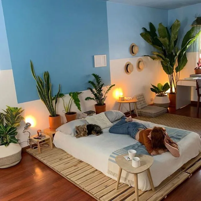 Trang trí Phòng ngủ nhỏ không giường - Decor lại phòng ngủ yêu thích của  bạn - Misa House