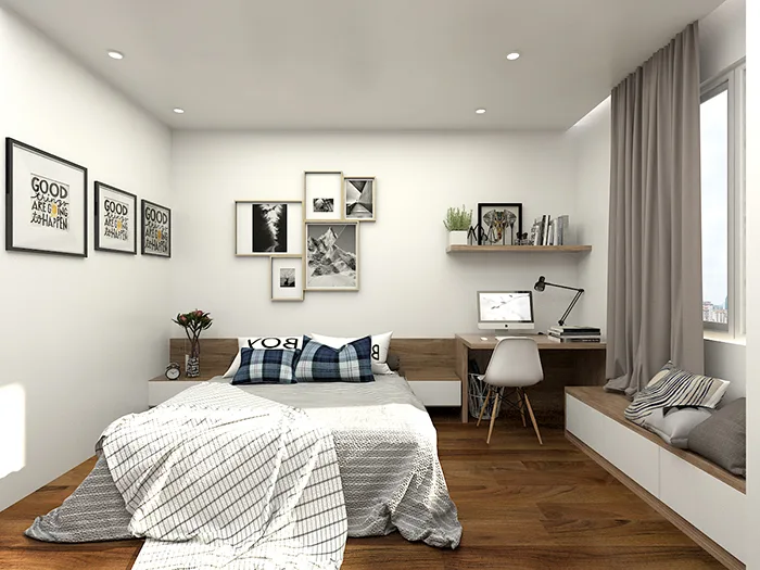 10 Cách thiết kế Phòng Ngủ Đẹp Cho Nam đơn giản, độc đáo