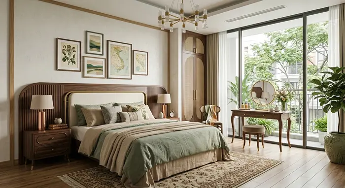 15+ Mẫu Phòng Ngủ Vintage Đơn Giản & Decor Tiết Kiệm 2026 15+ Mẫu Phòng Ngủ Vintage Đơn Giản & Decor Tiết Kiệm 2026