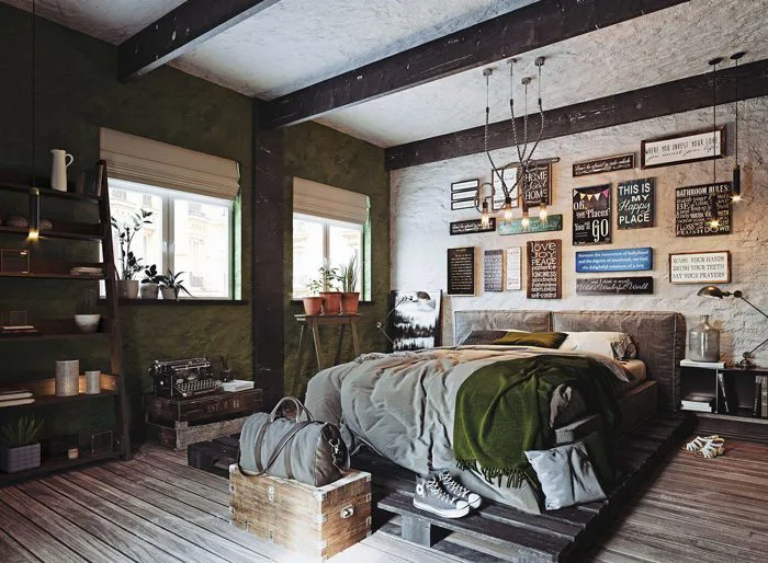 15 Ý tưởng cho phòng ngủ phong cách Vintage độc đáo, thu hút | Nội Thất Home Mây 15 Ý tưởng cho phòng ngủ phong cách Vintage độc đáo, thu hút | Nội Thất Home Mây