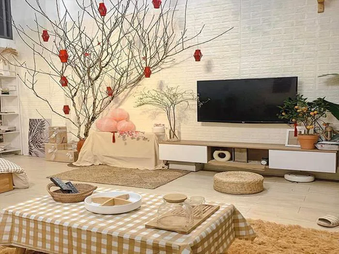 14+ Cách decor phòng khách tết 2026 đẹp, đón tài lộc