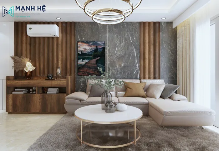 Mách bạn Ý tưởng trang trí tường phòng khách đẹp mắt, ấn tượng