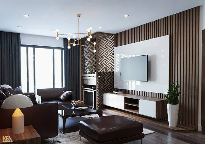 10 Cách Trang Trí Tường Phòng Khách Đẹp - Công Ty TNHH Đại Dương Glass