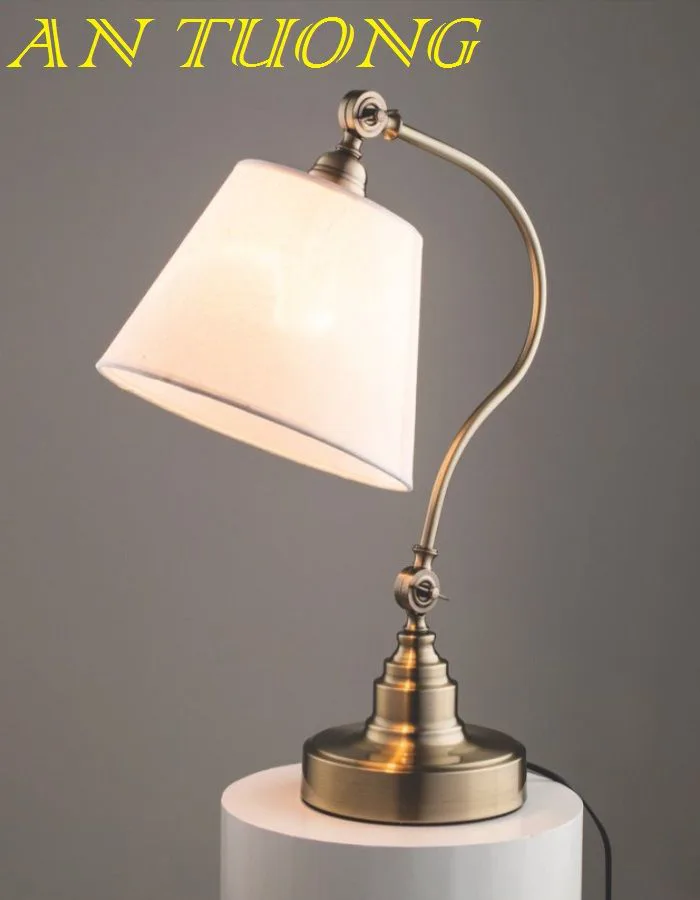 đèn bàn làm việc, đèn bàn học, đèn bàn decor trang trí tân cổ điển 03