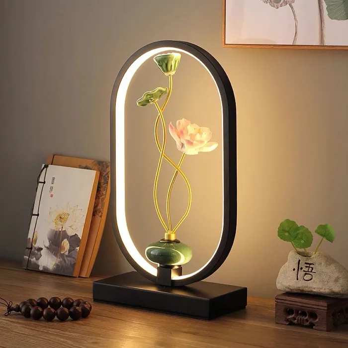Đèn ngủ, đèn để bàn thông minh sáng tạo, decor phòng