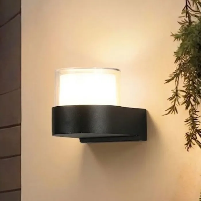 Đèn tường Led hiện đại ngoài trời, thiết kế hình khối trụ ,1 đầu VNT-380