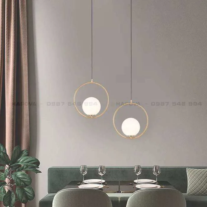 Đèn thả trang trí phòng khách phòng ngủ Decor HAPOVA DUMIS 5009 Tròn Đèn thả trang trí phòng khách phòng ngủ Decor HAPOVA DUMIS 5009 Tròn