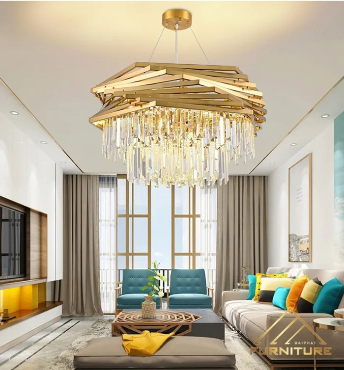 Giá các loại đèn chùm pha lê trang trí phòng khách cao cấp hiện đại đẹp rẻ tại tphcm Giá các loại đèn chùm pha lê trang trí phòng khách cao cấp hiện đại đẹp rẻ tại tphcm