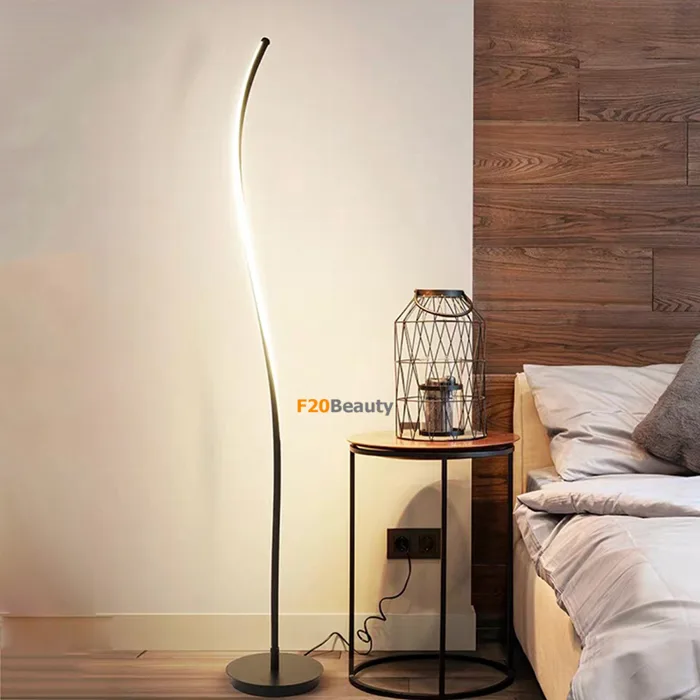 Đèn ngủ cây đứng Jivelus Bắc Âu trang trí decor phòng khách