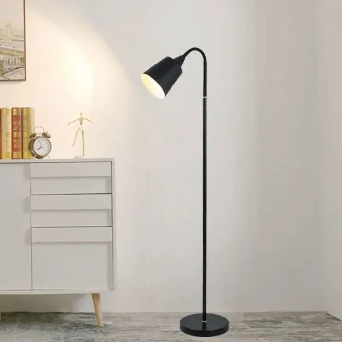 Đèn Cây Đứng Decor Phòng Ngủ Phòng Khách Phòng Làm Việc Điều Chỉnh Kích Thước Tặng Kèm Bóng Đèn Led 12W Ba Màu Cho Phòng Khách Đèn Post Lights Metal Model Plug