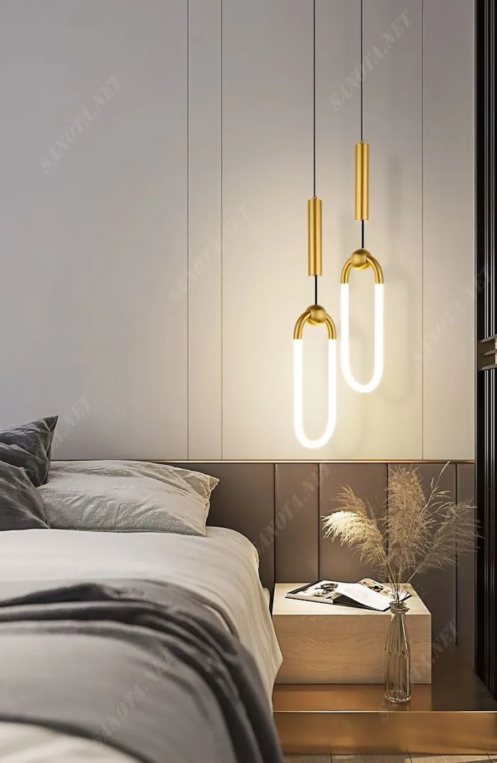 Đèn thả phòng ngủ hiện đại – Lựa chọn hoàn hảo cho giấc ngủ
