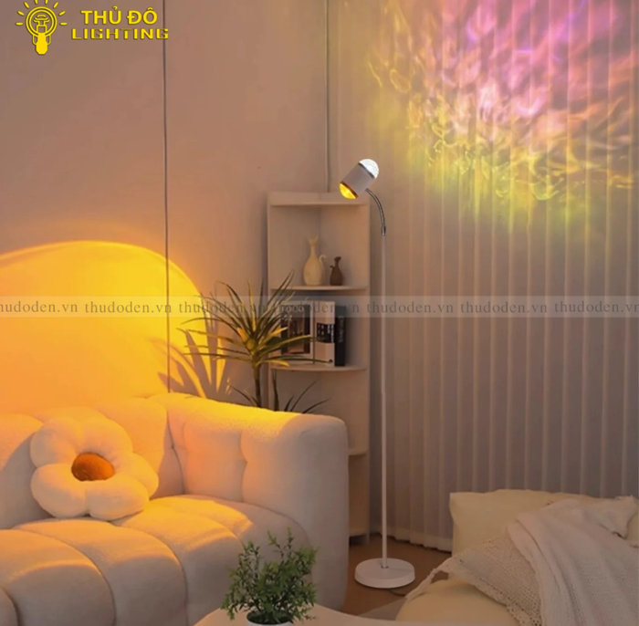 Đèn Cây Rọi Hoàng Hôn Sóng Nước ĐB42