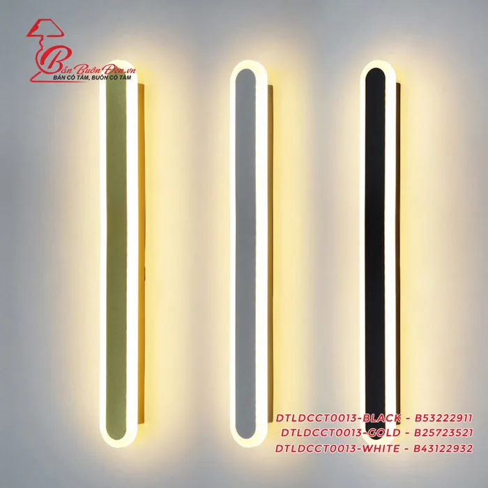 Đèn Tường Led Decor CT0013 (Gold - Black - White)