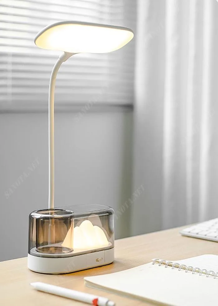 Đèn bàn học đế LED trong suốt SNT2497
