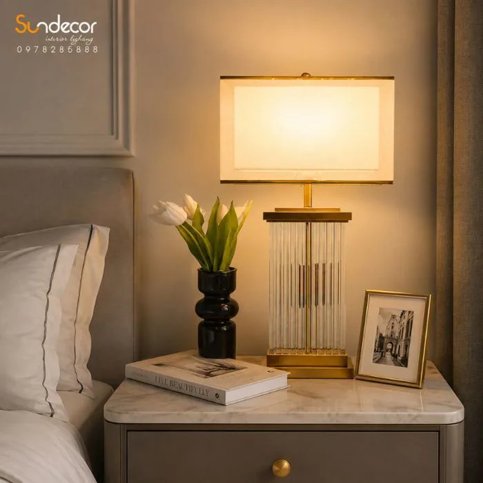 Đèn Ngủ Để Bàn, Đèn Bàn Trang Điểm, Đèn LED Decor & Phòng Ngủ Cao Cấp