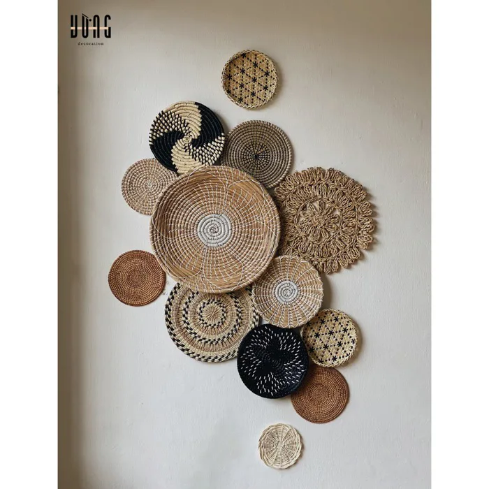 Đĩa Decor - Sét 13 Đĩa Giá Rẻ Có Sẵn Tại Cửa Hàng Vừng Decor.