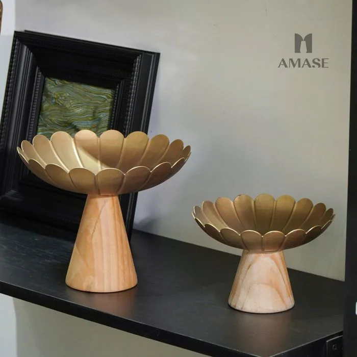 Đĩa Trang Trí Kim Loại_Country Style – AMASE - Modern and Elegant Decor