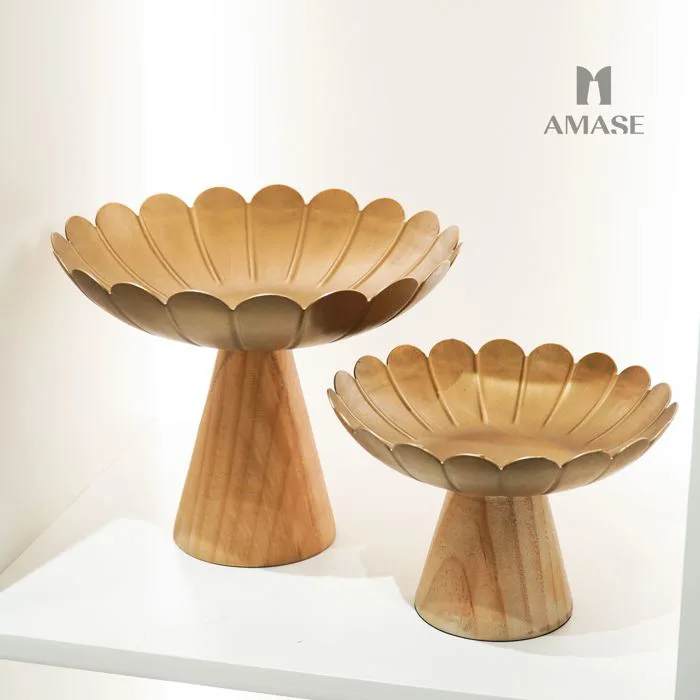 Đĩa Trang Trí Kim Loại_Country Style – AMASE - Modern and Elegant Decor