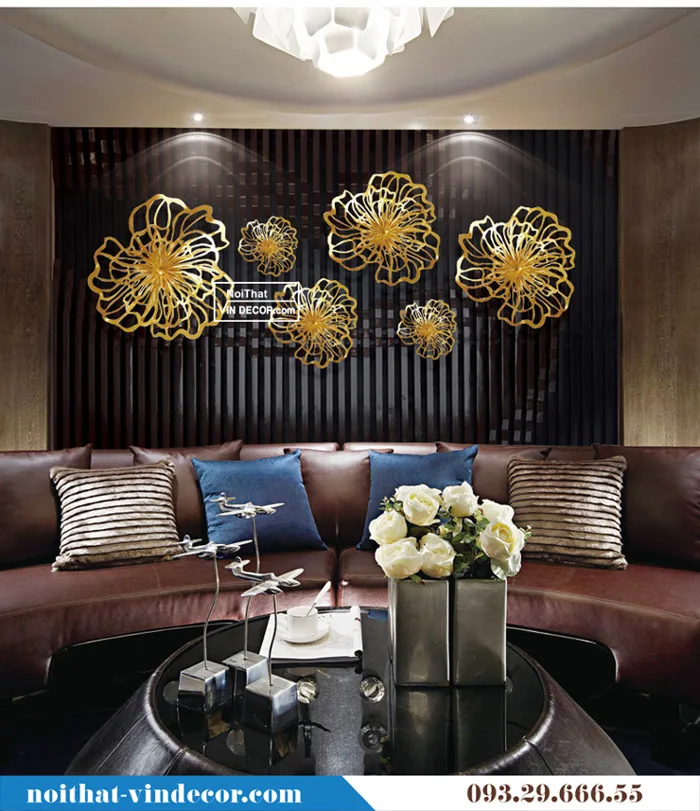 Đồ decor trang trí hoa treo tường TBB 150