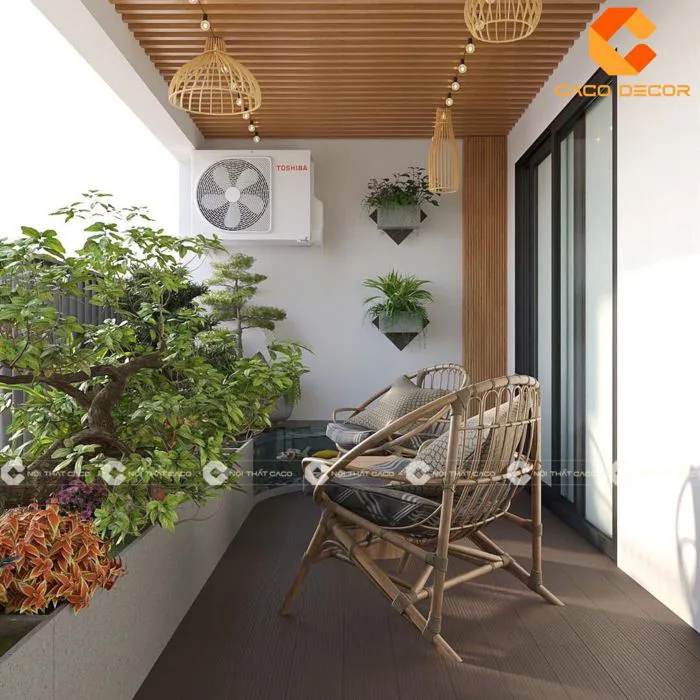 25+ Mẫu Thiết Kế Ban Công Chung Cư Đẹp Cực Chill