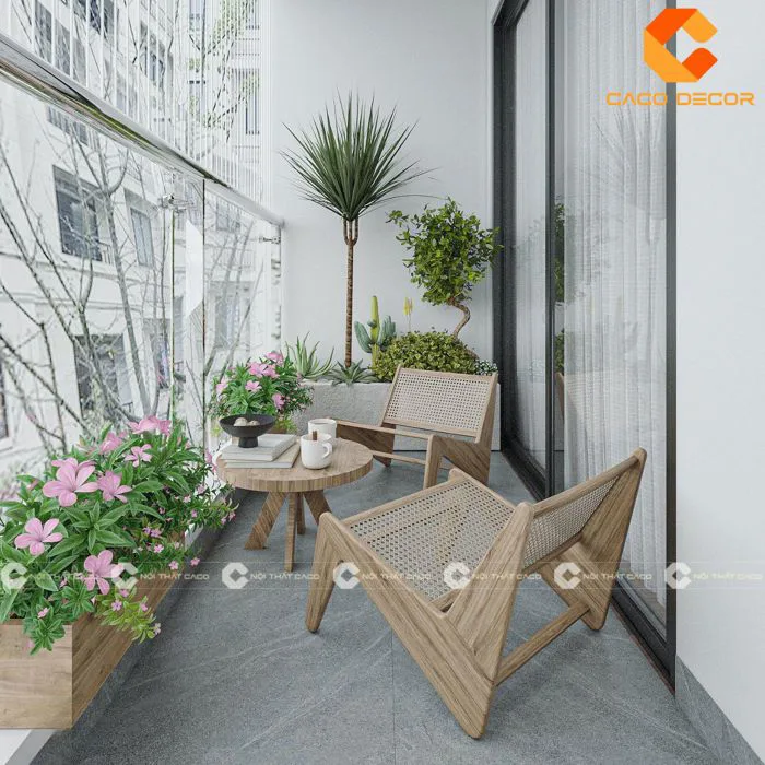 25+ Mẫu Thiết Kế Ban Công Chung Cư Đẹp Cực Chill