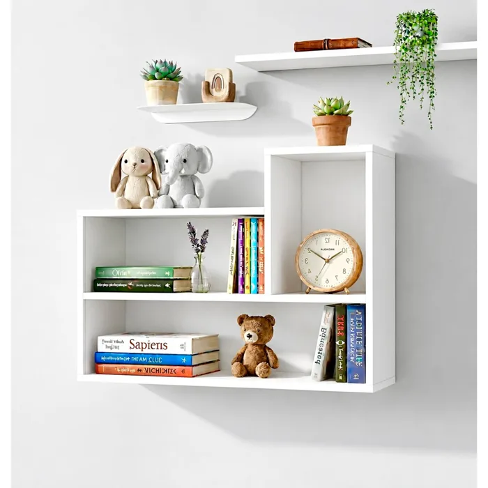 Kệ decor gắn tường dáng L giá rẻ kèm đủ phụ kiện,giá sách trang trí phòng ngủ phòng khách,phòng bếp,kệ để đồ L | Shopee Việt Nam
