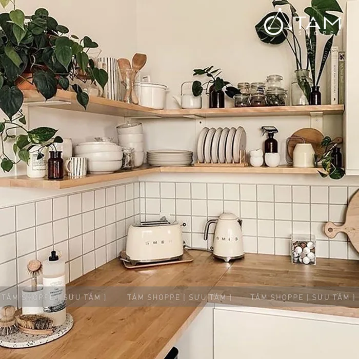 Cách trang trí bếp nhỏ xinh khiến ai cũng muốn lăn vào nấu ăn