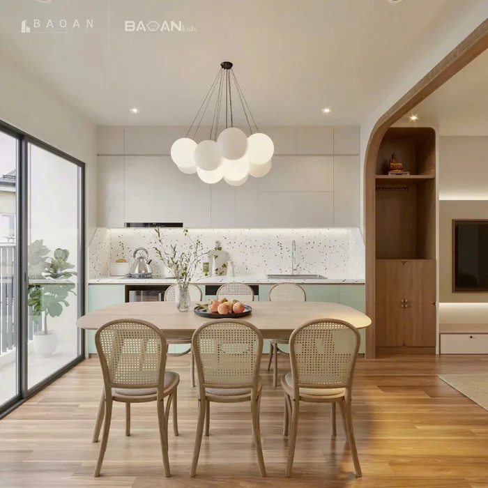 7 Tips decor nhà bếp nhỏ để không gian luôn thoáng, đẹp