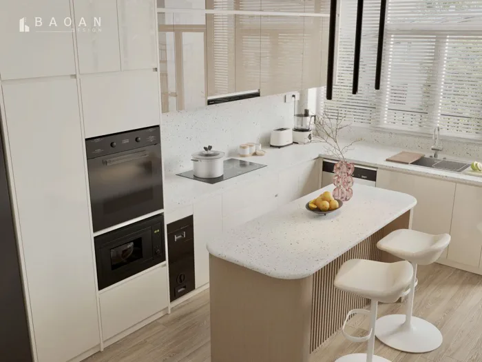 7 Tips decor nhà bếp nhỏ để không gian luôn thoáng, đẹp