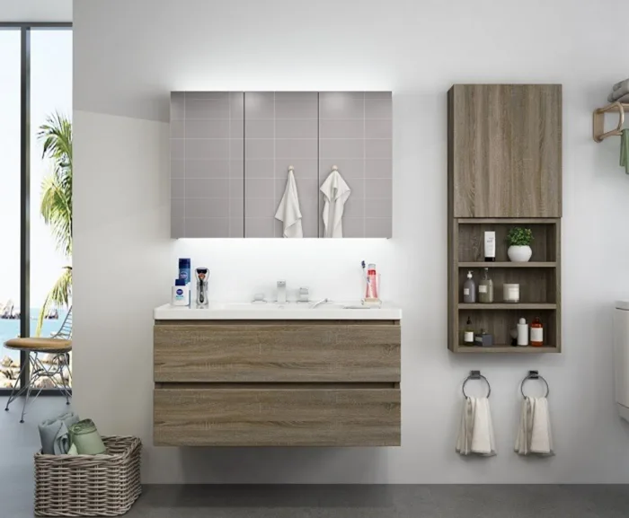20+ Mẫu tủ nhà tắm đẹp, tiết kiệm diện tích