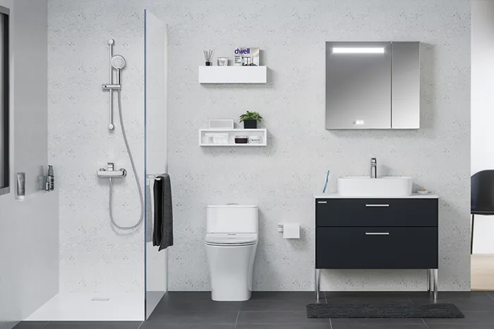 TƯ VẤN CÁCH BỐ TRÍ THIẾT BỊ TRONG NHÀ VỆ SINH HỢP LÝ